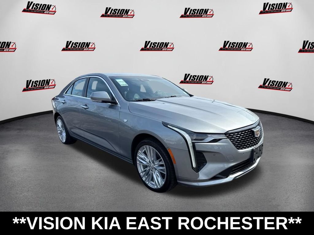 Used 2023 Silver Cadillac Premium Luxury image 3