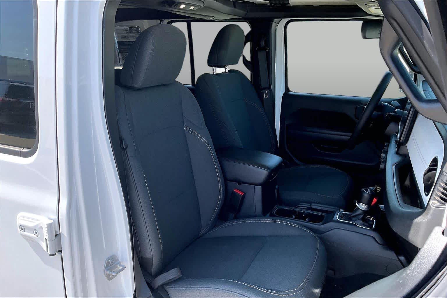 Used 2025 Bright White Clearcoat Jeep Willys image 9