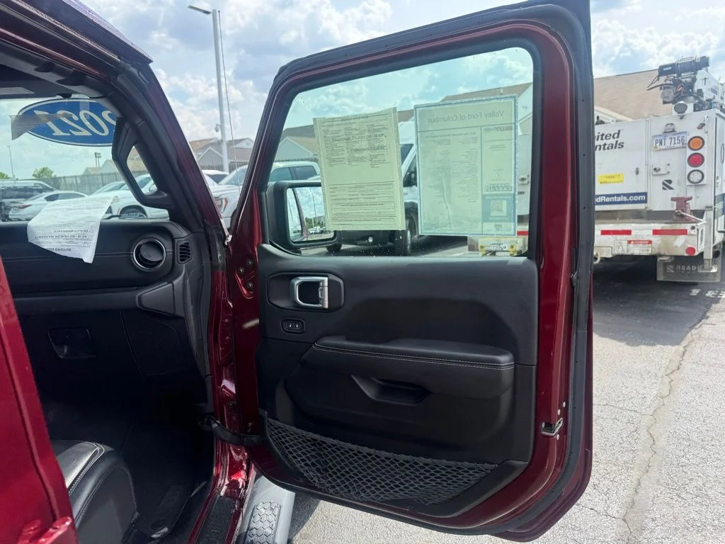 Certified Used 2021 Red Jeep Unlimited Sahara 4xe image 63