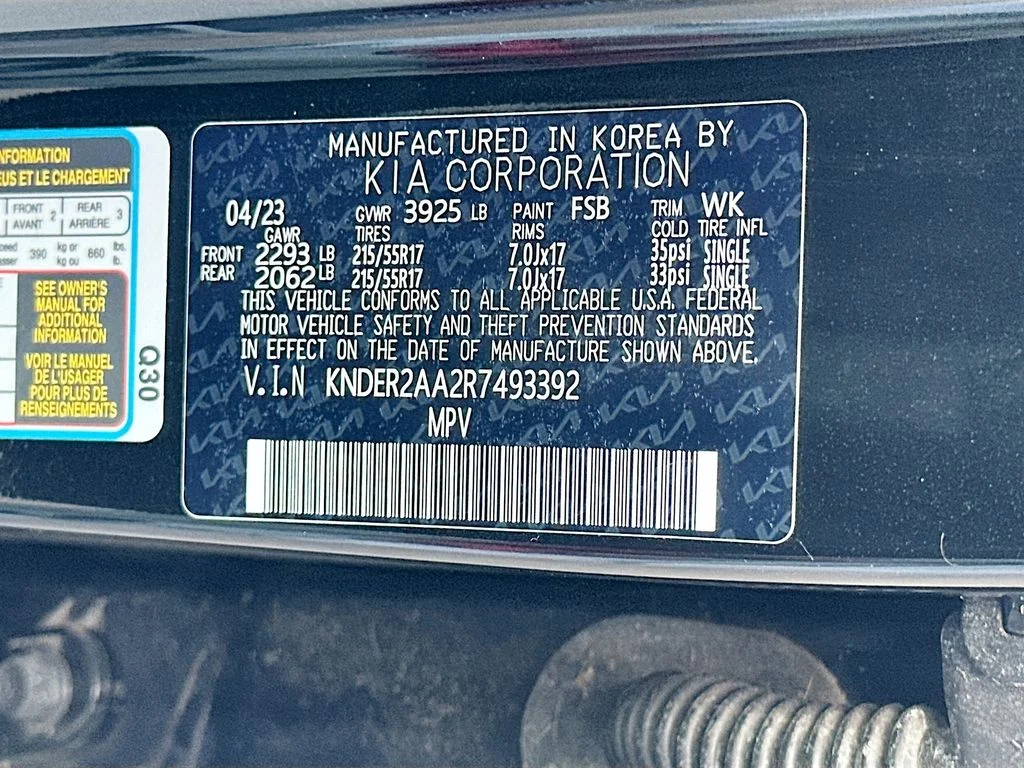 Certified Used 2024 Black Kia EX image 31