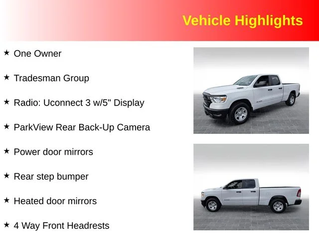 Used 2022 White Ram Tradesman image 3