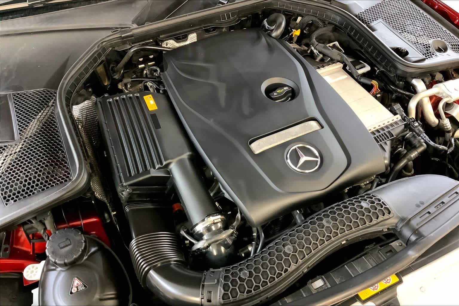 Used 2018 designo Cardinal Red Metallic Mercedes-Benz C 300 image 31