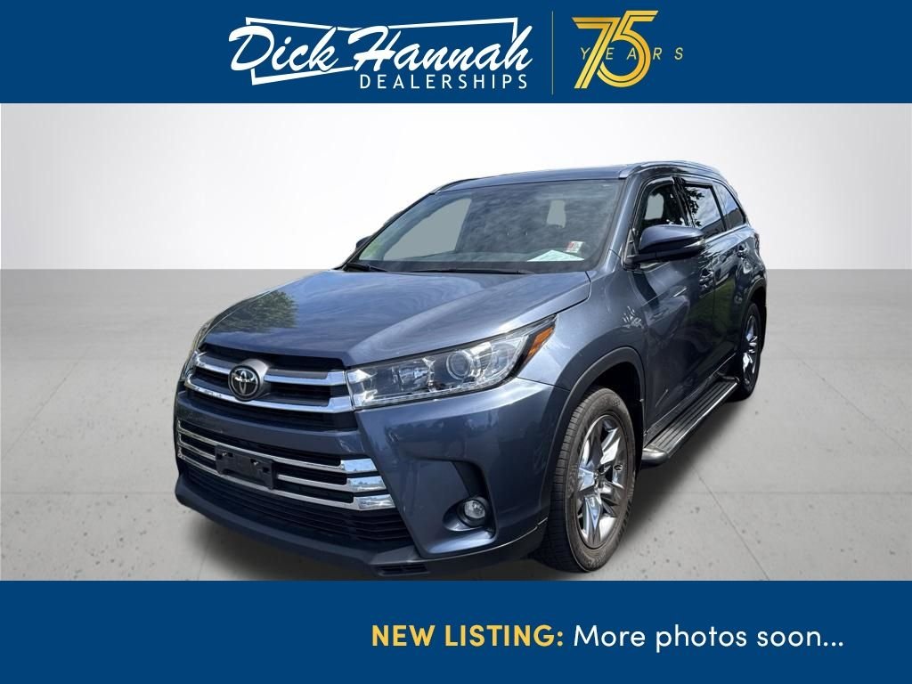 Used 2019 Blue Toyota Limited image 1