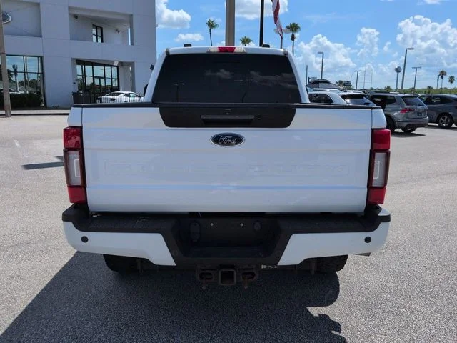 Used 2022 Oxford White Ford Lariat image 5