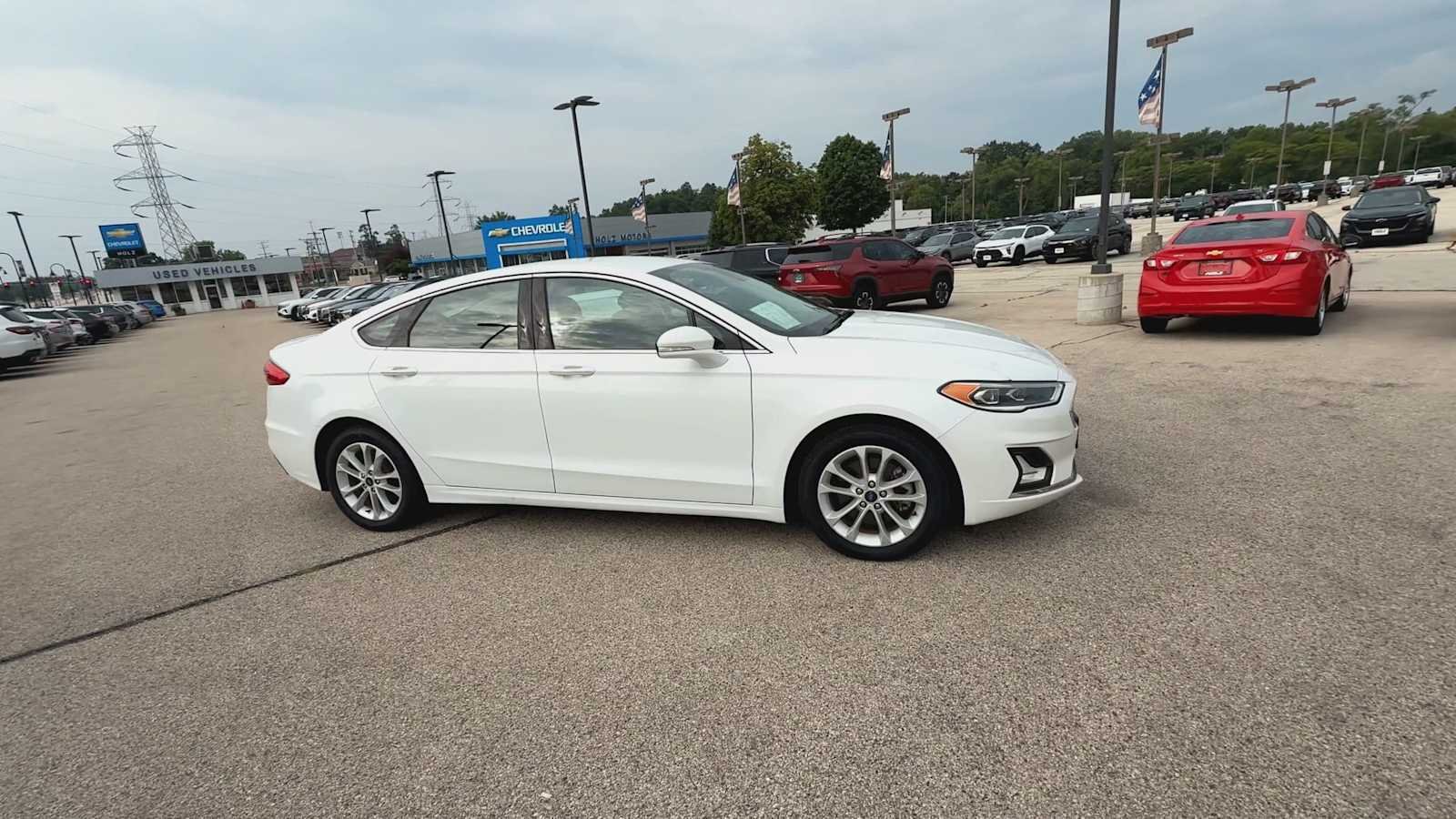 Used 2019 White Ford Titanium image 9