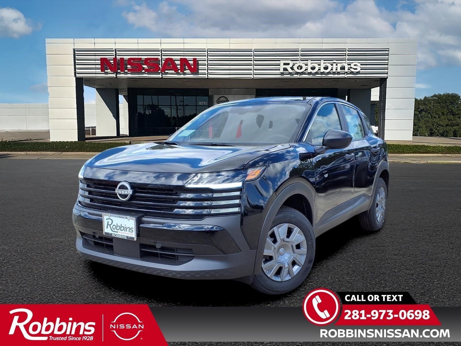 2026 Nissan Kicks S Black at Robbins Nissan