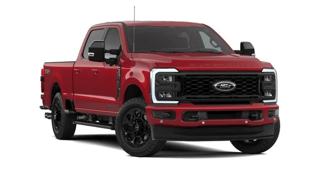 New 2026 Ruby Red Metallic Tinted Clearcoat Ford F-350® Lariat® image 4