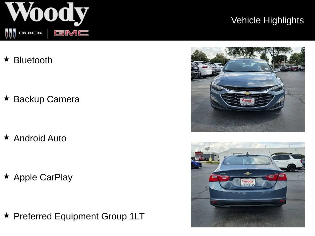Certified Used 2024 Lakeshore Blue Metallic Chevrolet 1LT image 3