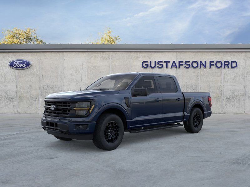 New 2026 Antimatter Blue Metallic Ford XLT image 1