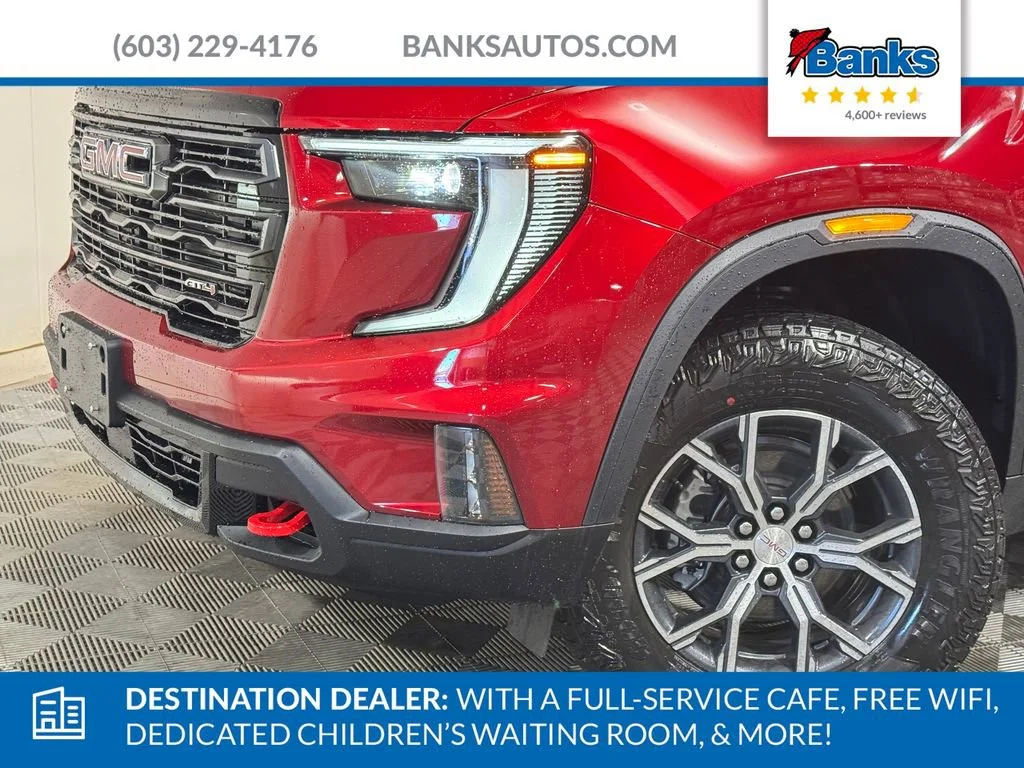 New 2026 Volcanic Red Tintcoat GMC AT4 image 3
