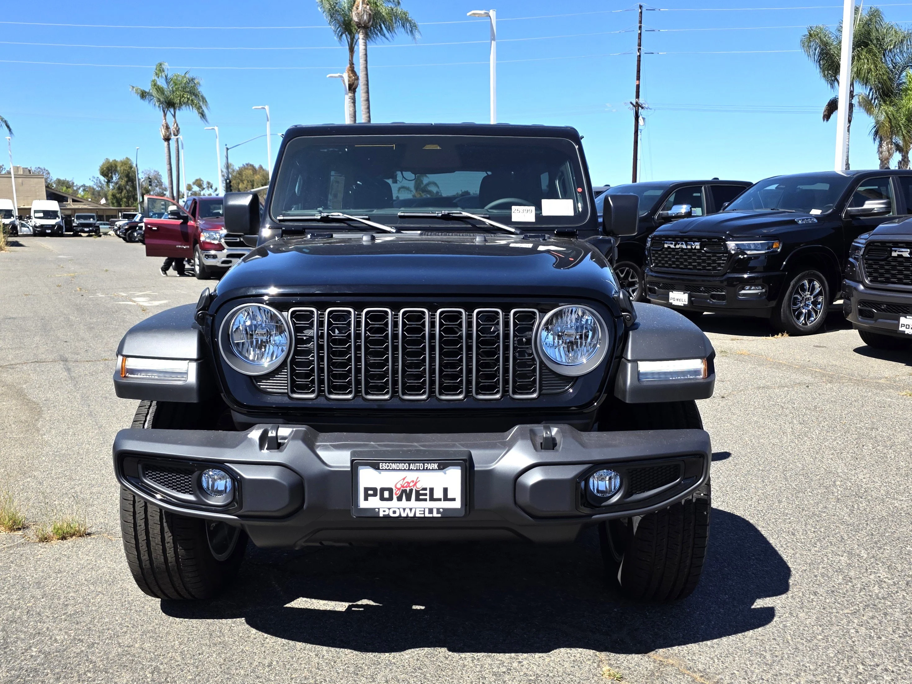 New 2025 Black Clearcoat Jeep Sport S 4xe image 7