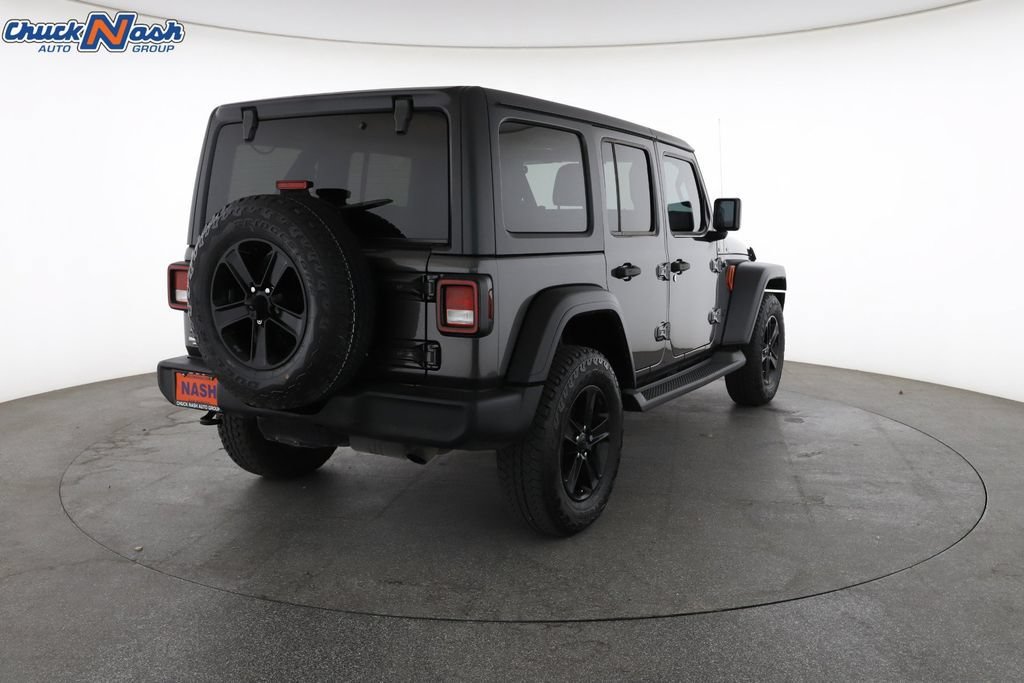 Used 2021 Gray Jeep Sport Altitude 4x4 image 12