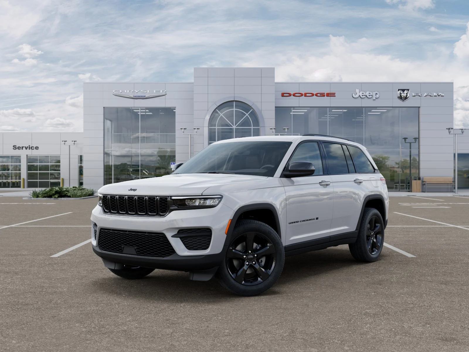 New 2025 Bright White Clear-Coat Exterior Paint Jeep Laredo image 27