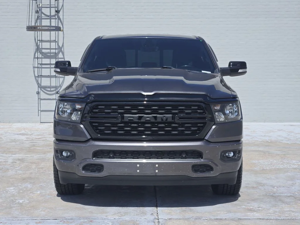 Used 2022 Granite Crystal Metallic Clearcoat Ram Big Horn image 3