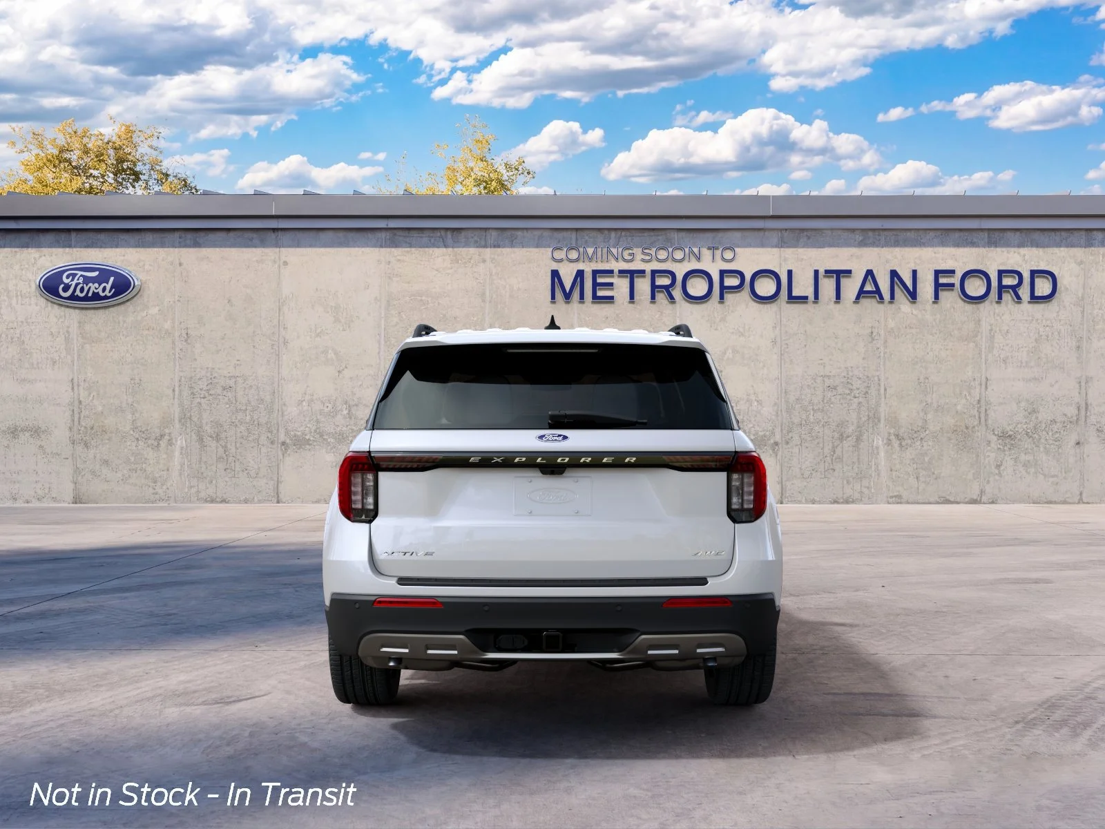 New 2027 Star White Metallic Tri-Coat Ford Active image 7