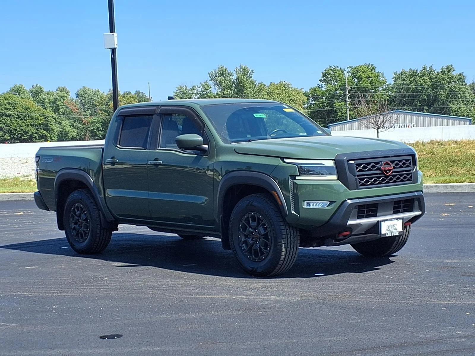 Used 2022 Tactical Green Metallic Nissan PRO-4X image 29
