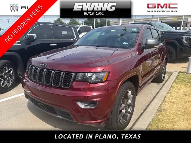 Used 2021 White Jeep 80th Anniversary image 1
