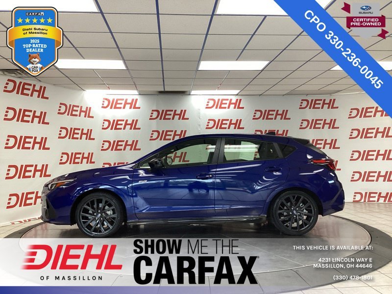 Used 2024 Blue Subaru 2.5RS image 4