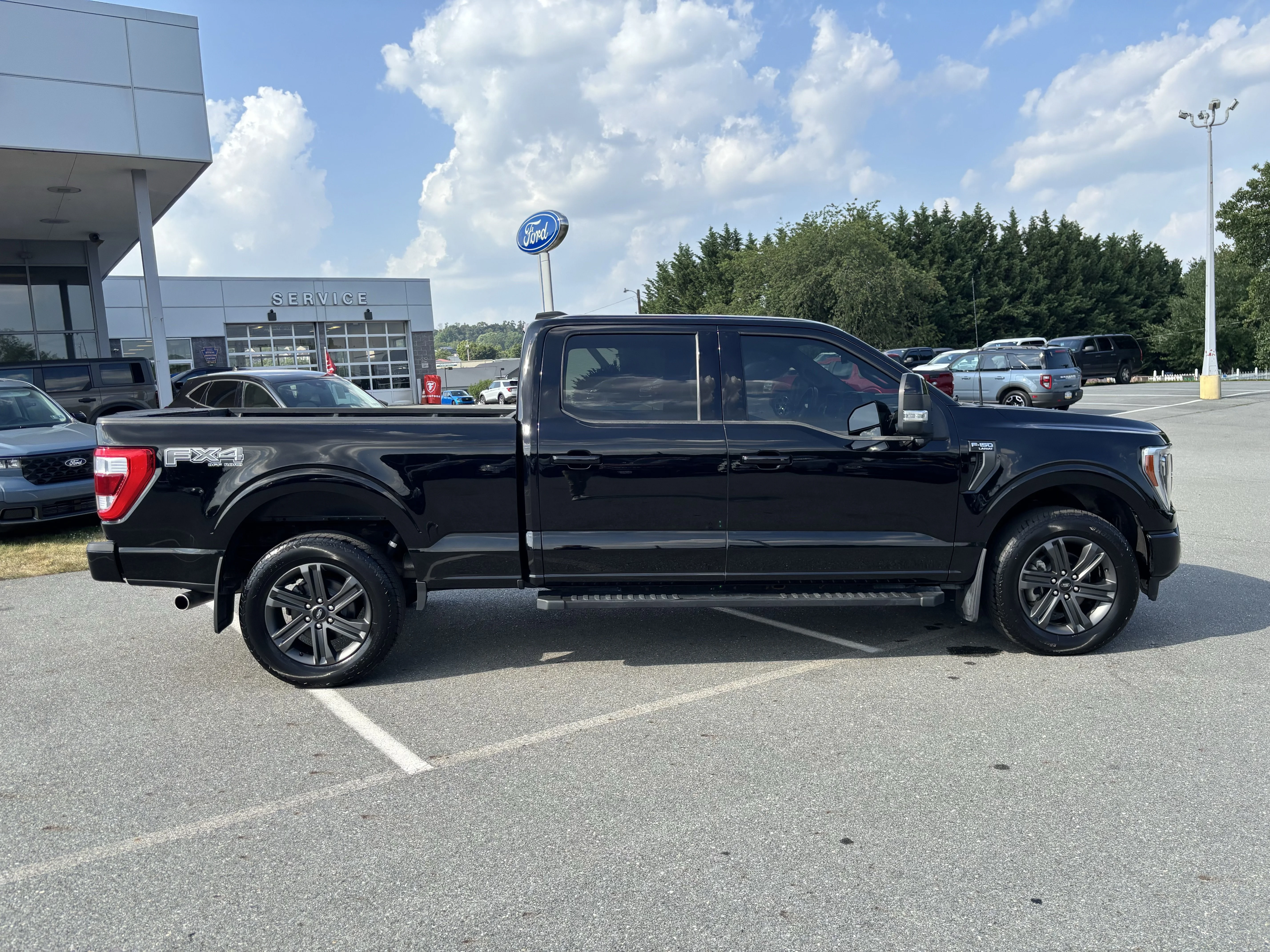 Certified Used 2023 Black Ford Lariat image 8