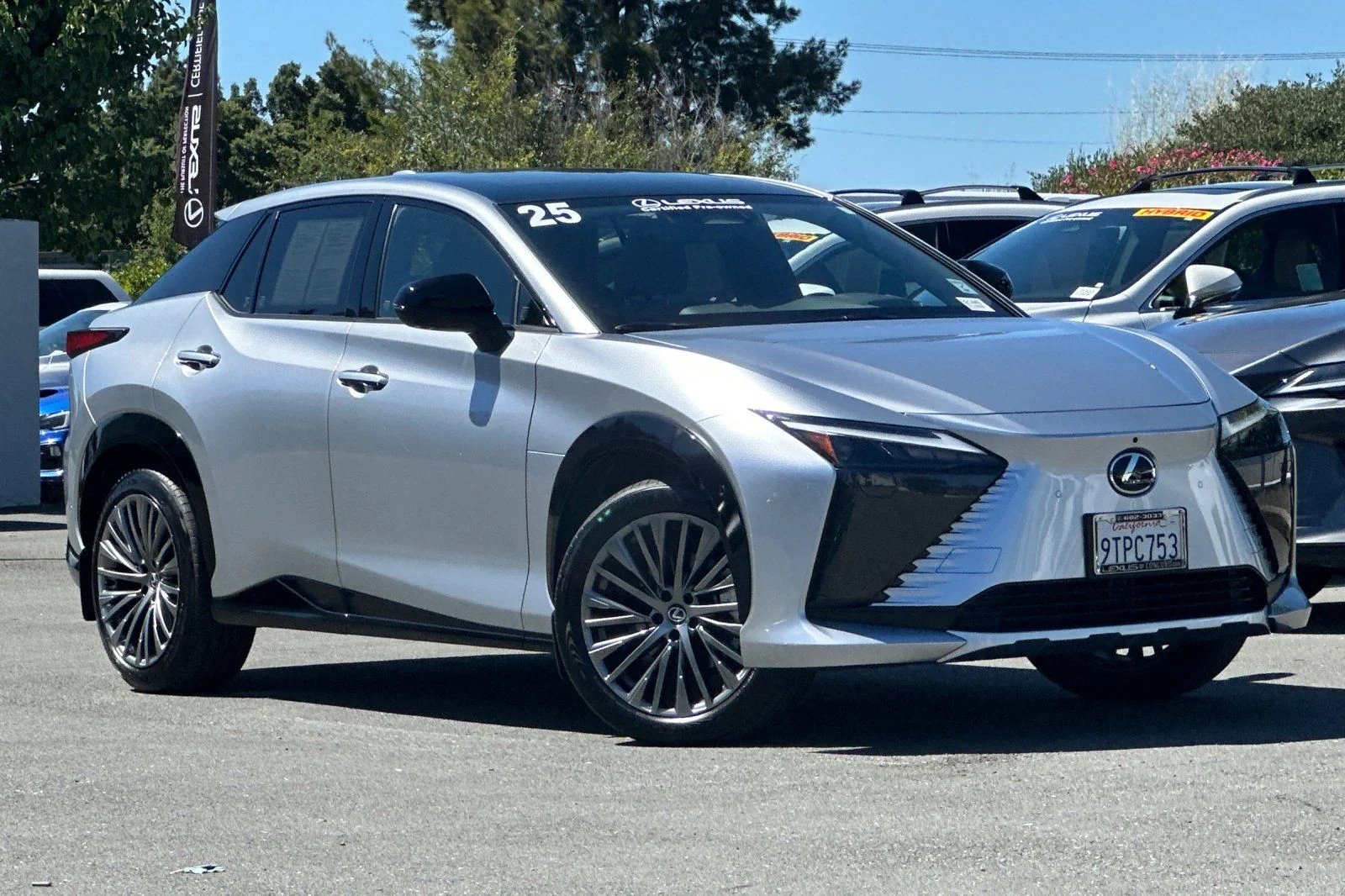 Certified 2025 Lexus RZ Luxury with VIN JTJABABB4SA010530 for sale in Concord, CA