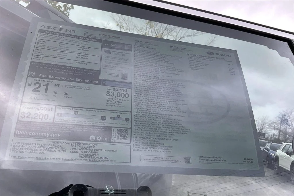 New 2027 MAGNETITE GRAY METALLIC Subaru Limited 7-Passenger image 17