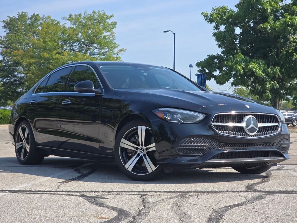 Certified Used 2025 Black Mercedes-Benz C 300 image 1