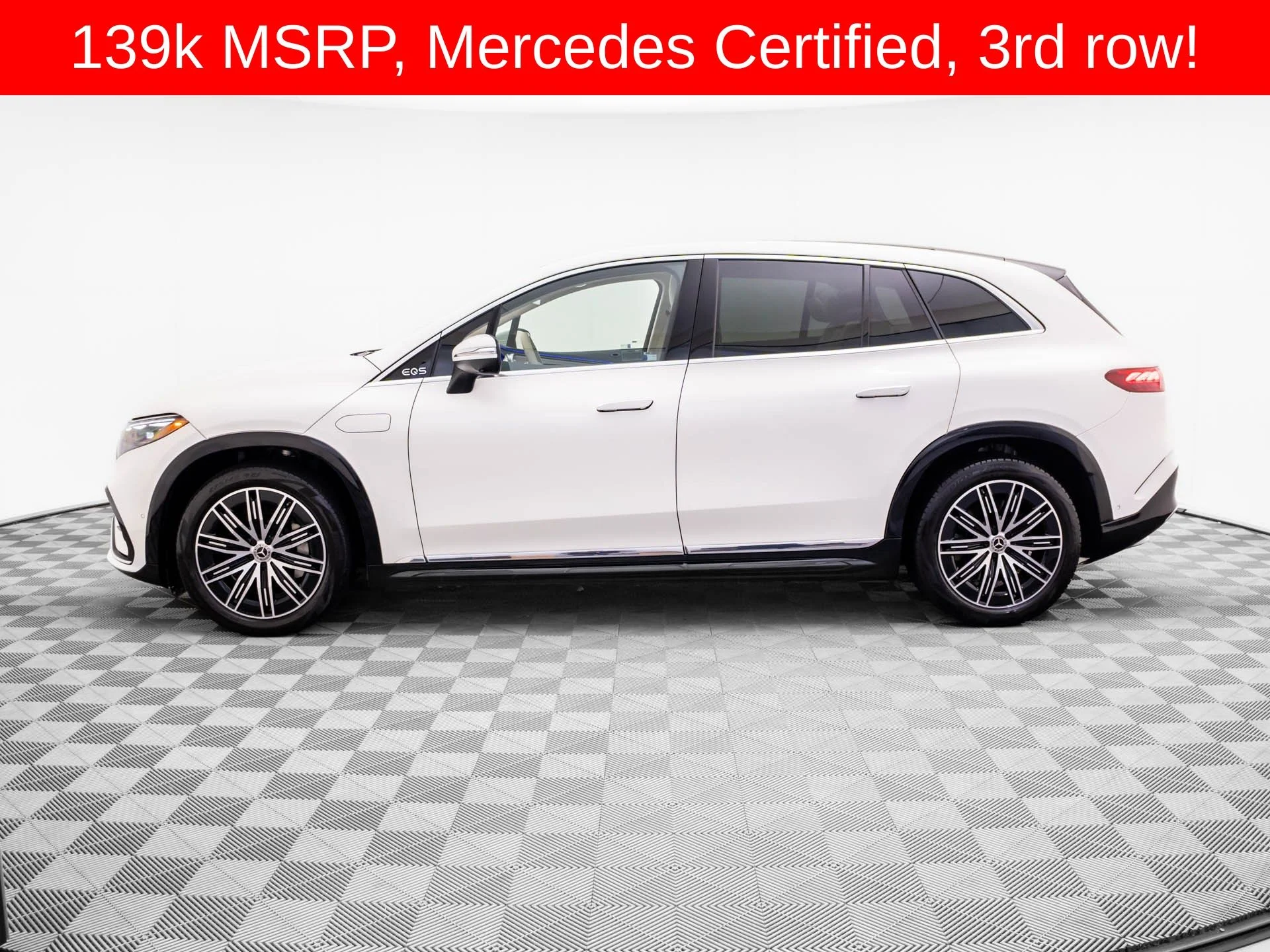 Certified 2023 Mercedes-Benz EQS SUV Base with VIN 4JGDM4EB4PA016032 for sale in Barrington, IL