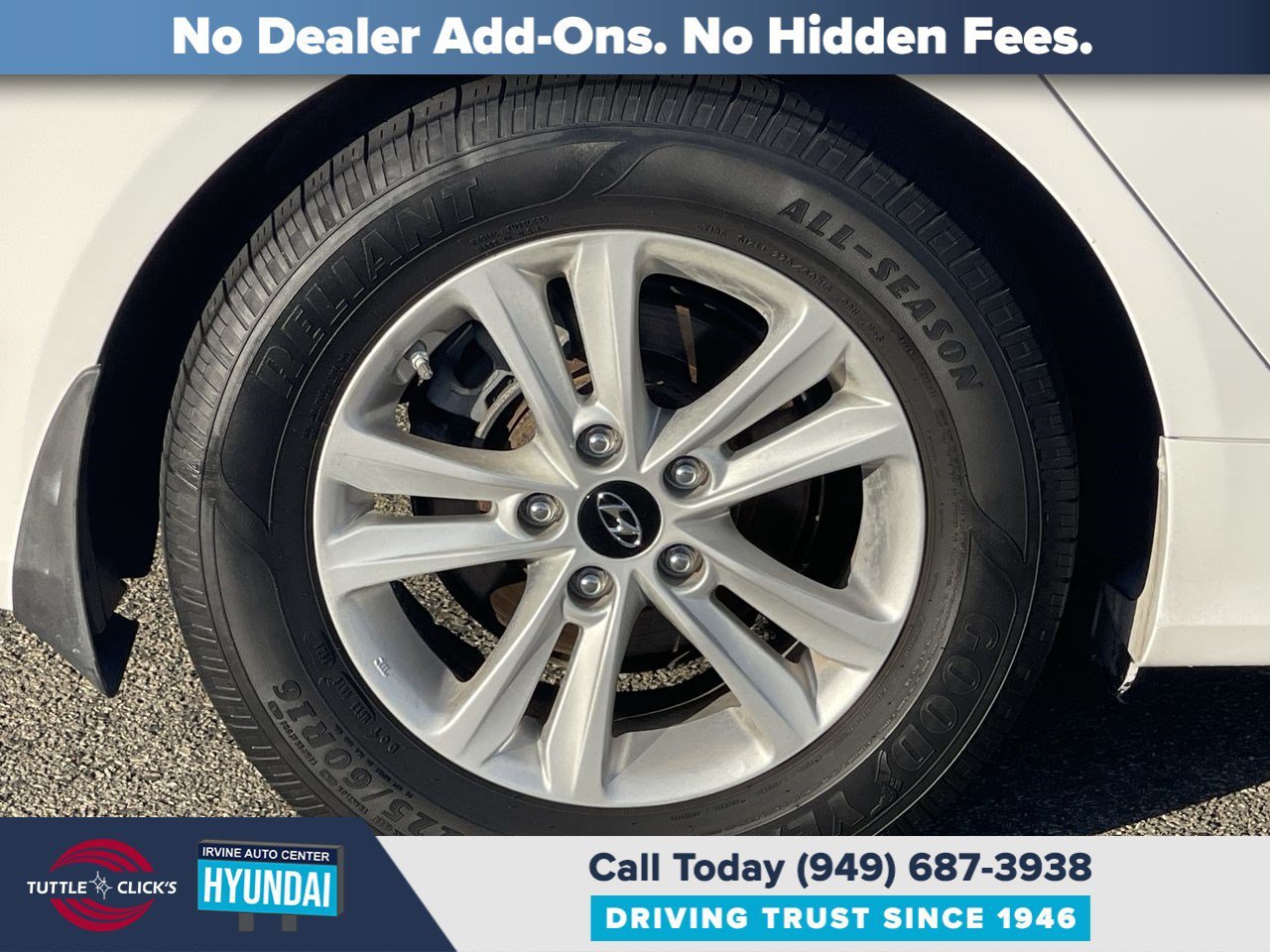 Used 2013 Shimmering White HYUNDAI GLS PZEV image 14