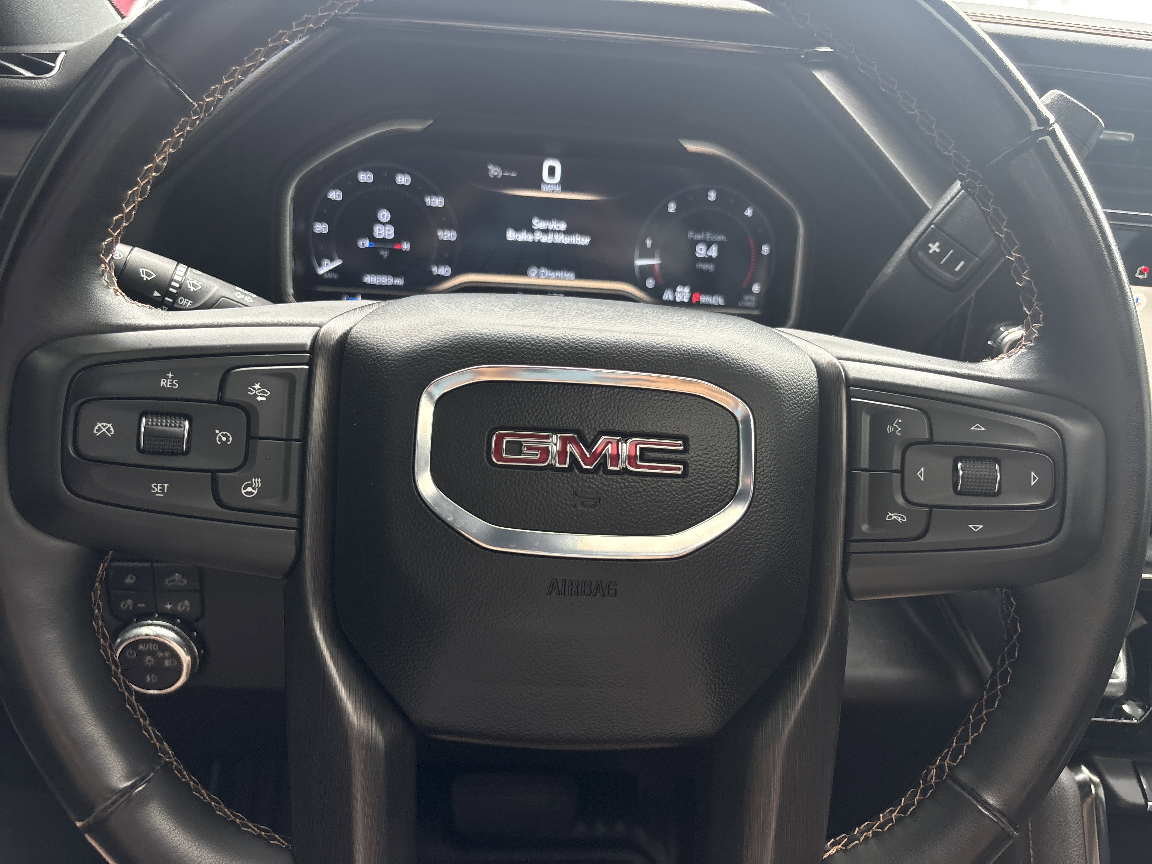 Used 2024 Thunderstorm Gray GMC AT4 image 33
