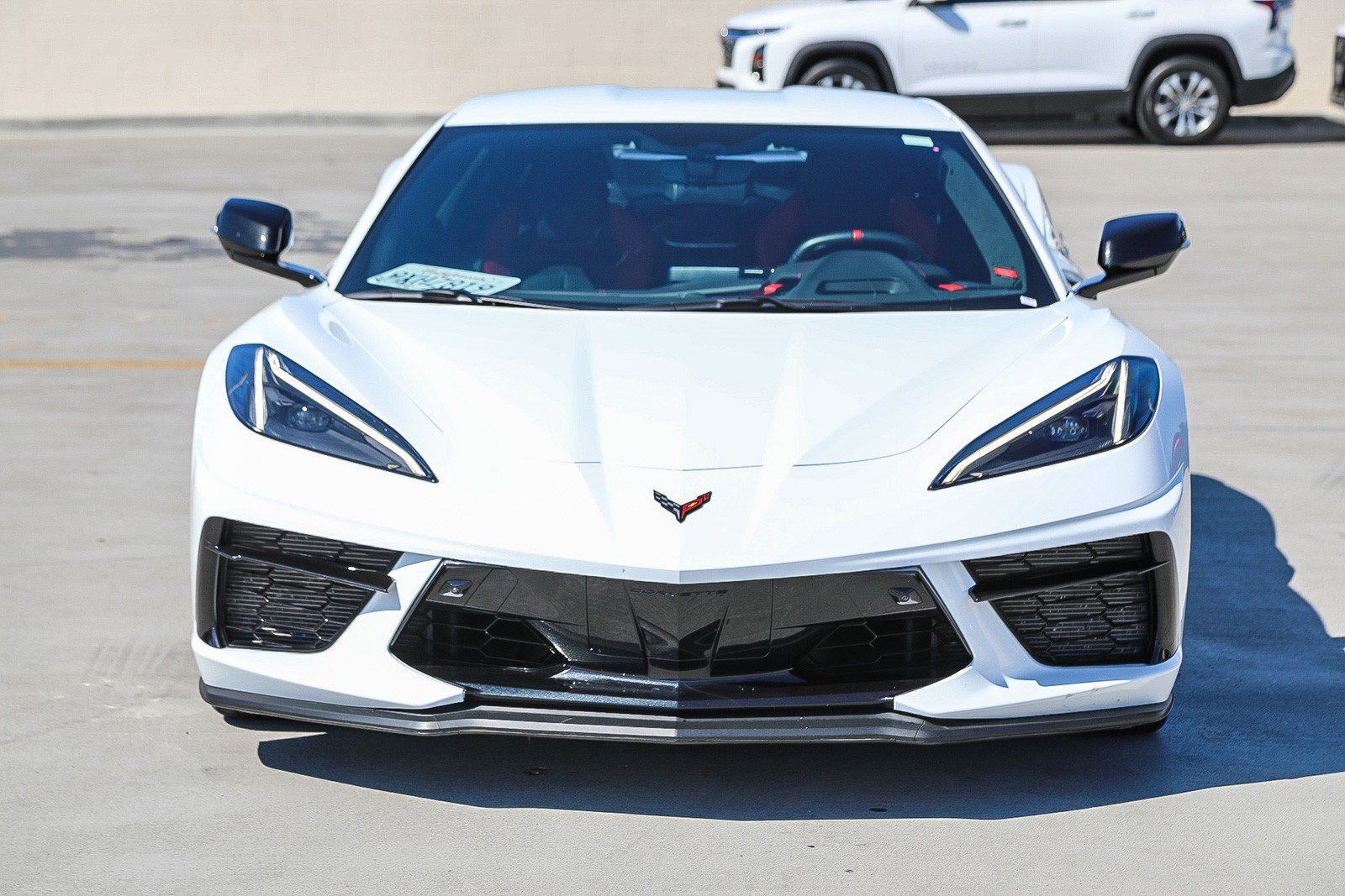 Used 2022 Arctic White Chevrolet Stingray image 2