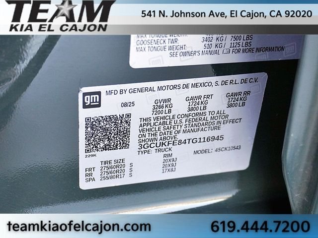 Used 2026 Gray Chevrolet LT Trail Boss image 33