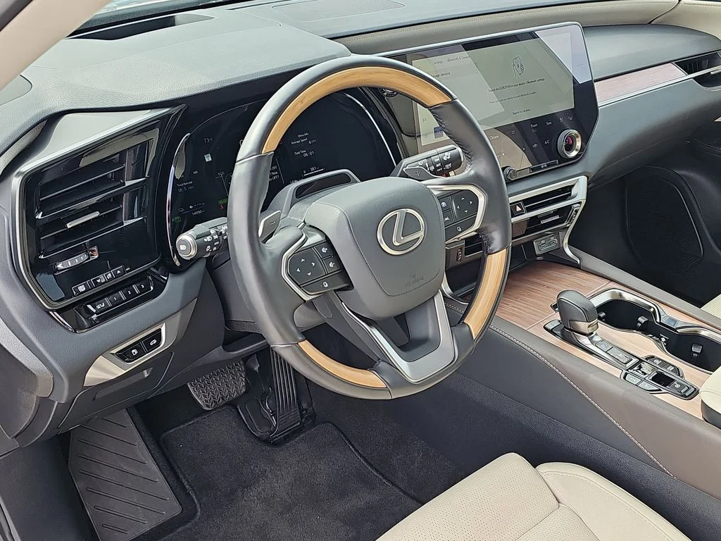 Certified Used 2025 CLOUDBURST GRAY Lexus 450h+ Luxury image 17
