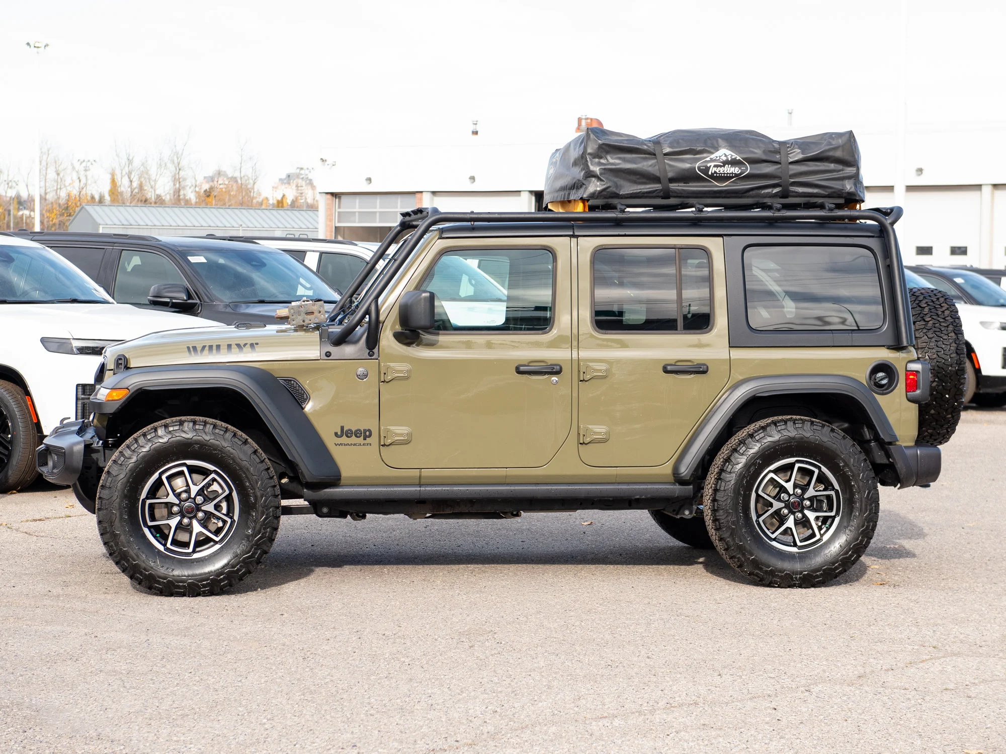 Used 2026 41 Jeep Willys* 4 Door 4x4, Roof Top Tent, Hi Lift Jack image 3