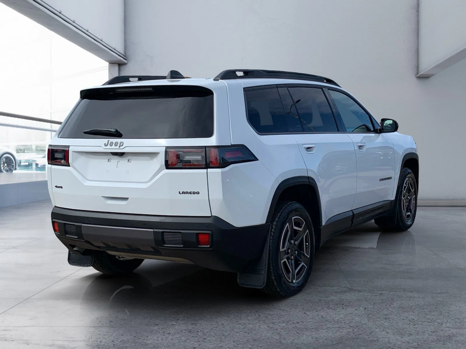 New 2026 Bright White Jeep Laredo image 5