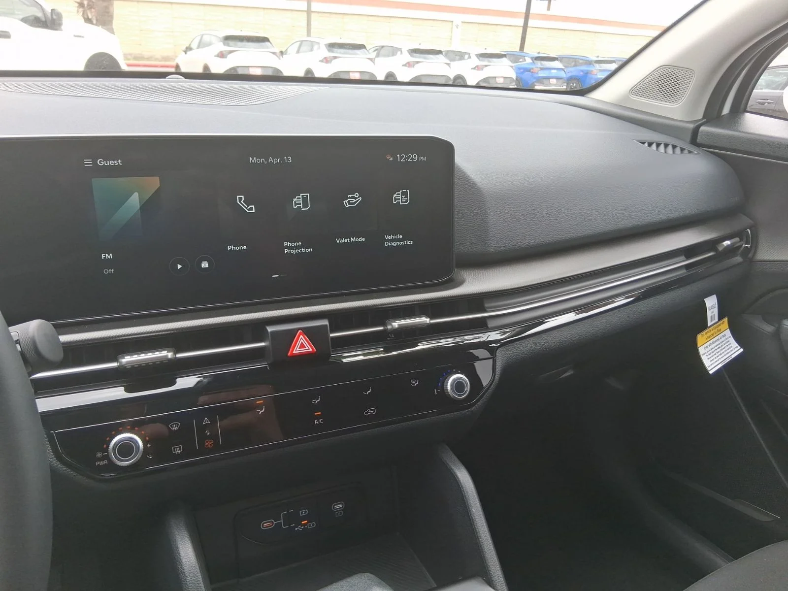 New 2026 White Kia LX image 9