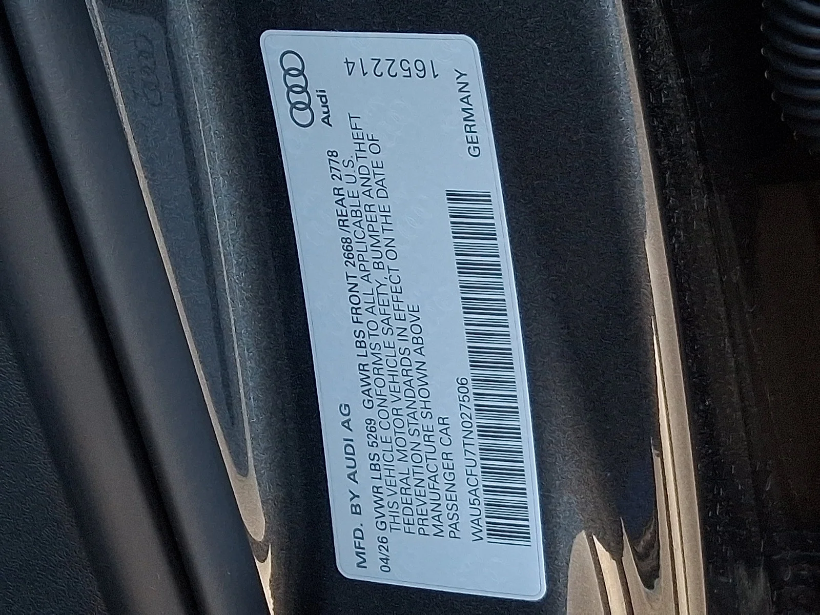 New 2026 Daytona Gray Metallic Audi Premium Plus image 20