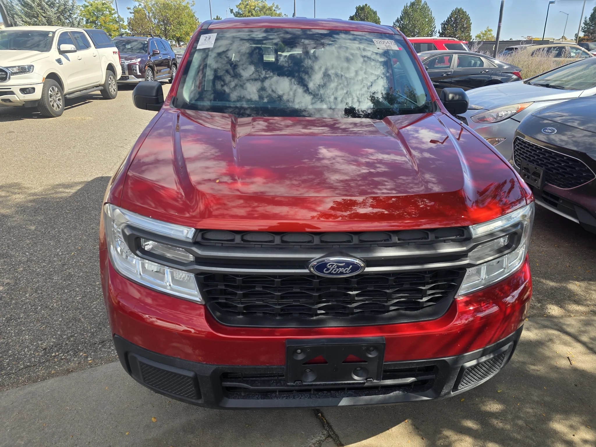 Used 2022 Hot Pepper Red Tinted Clearcoat Metallic Ford XLT image 18