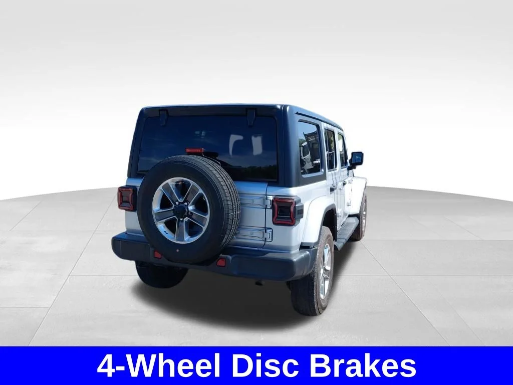 Used 2022 Silver Jeep Unlimited Sahara image 11
