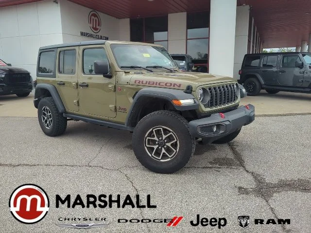 Used 2025 Green Jeep Rubicon image 1