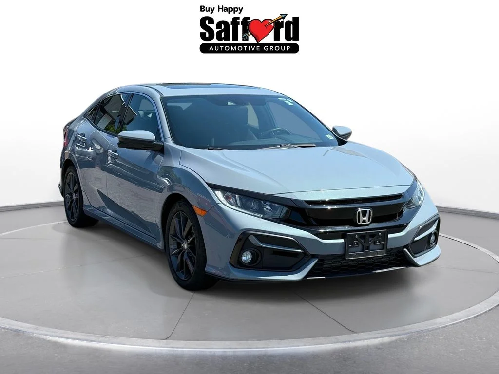 Used 2021 Blue Honda EX image 9