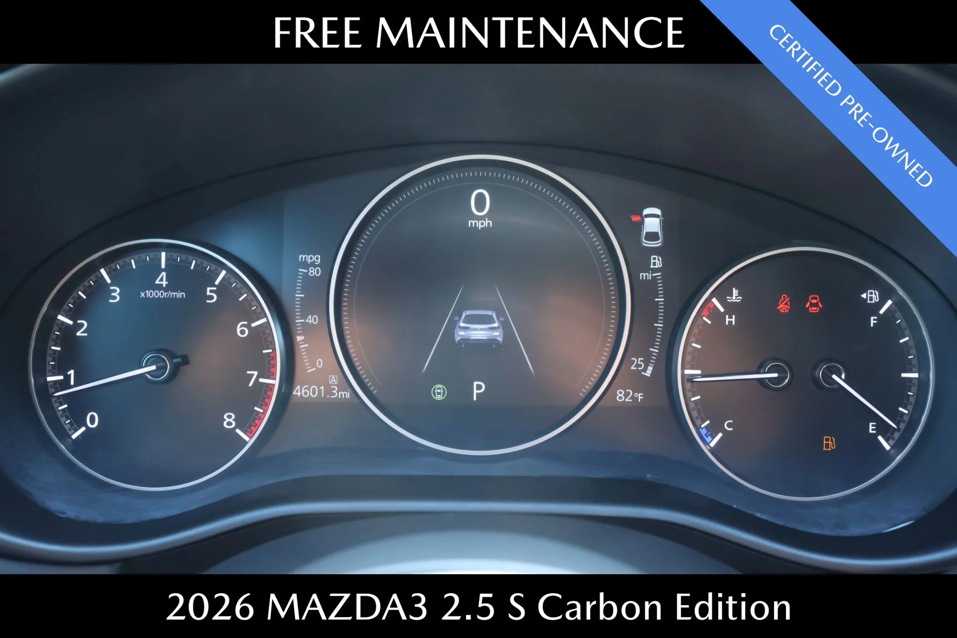 Certified Used 2026 Gray Mazda 2.5 S Carbon Edition image 12