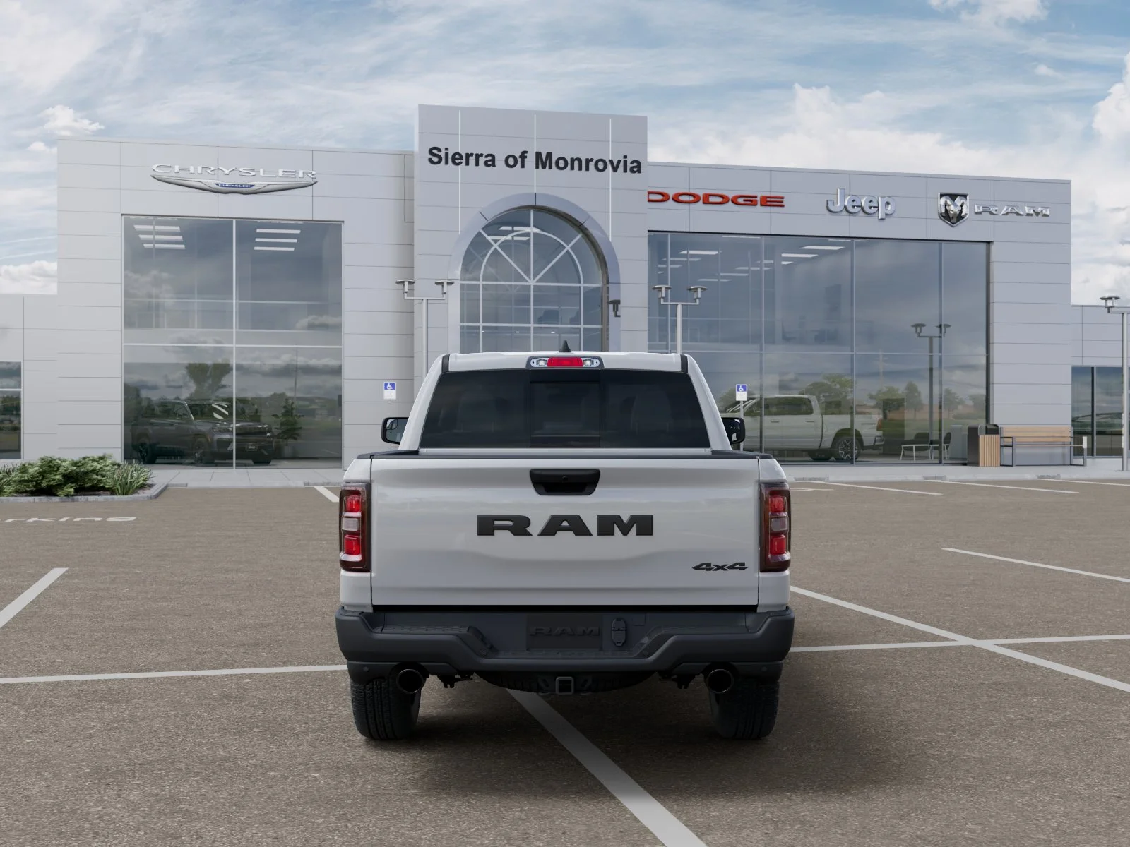 New 2026 Bright White Clear-Coat Exterior Paint RAM Tradesman image 40