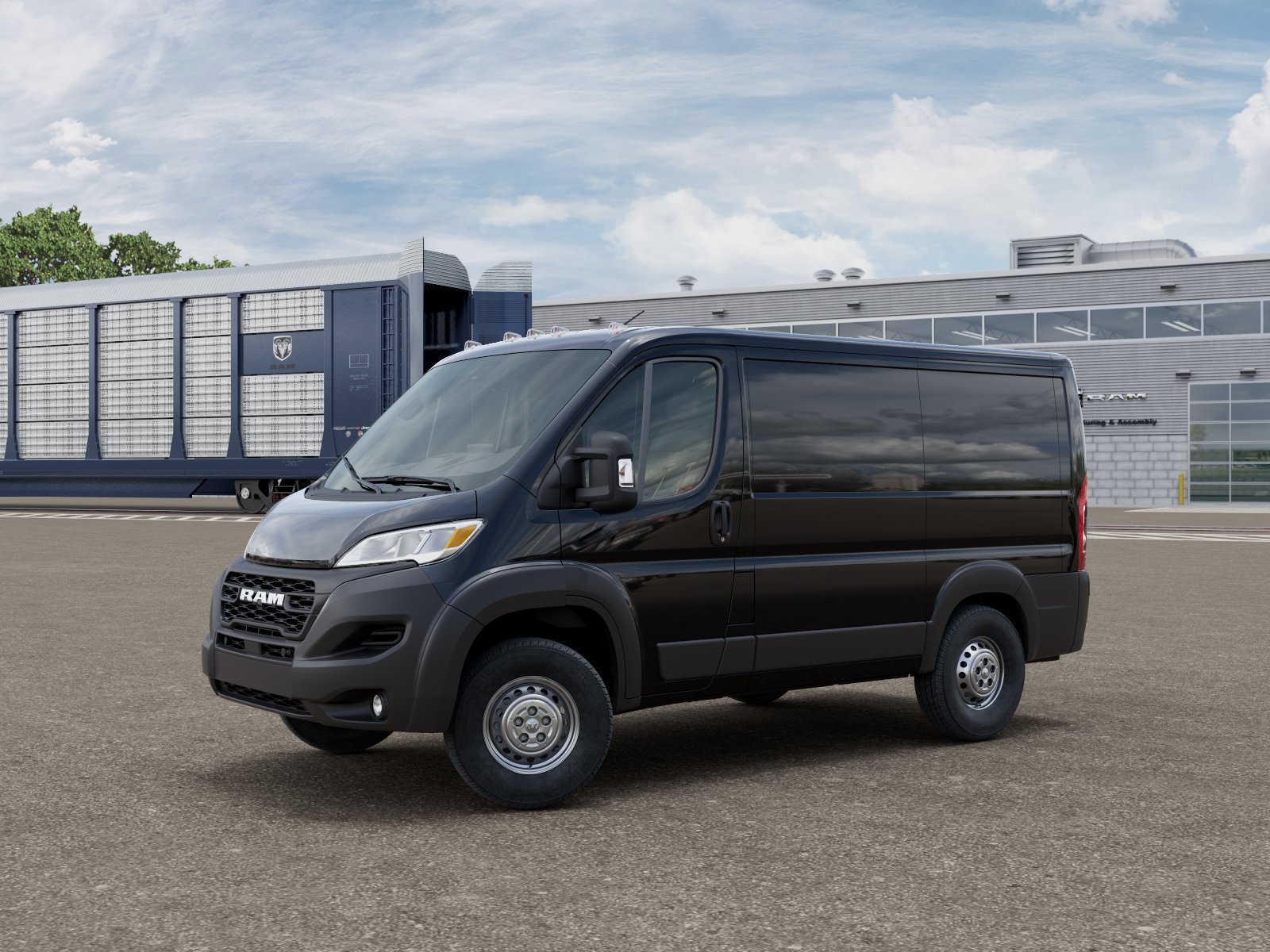 New 2026 Black Clearcoat RAM Tradesman image 2