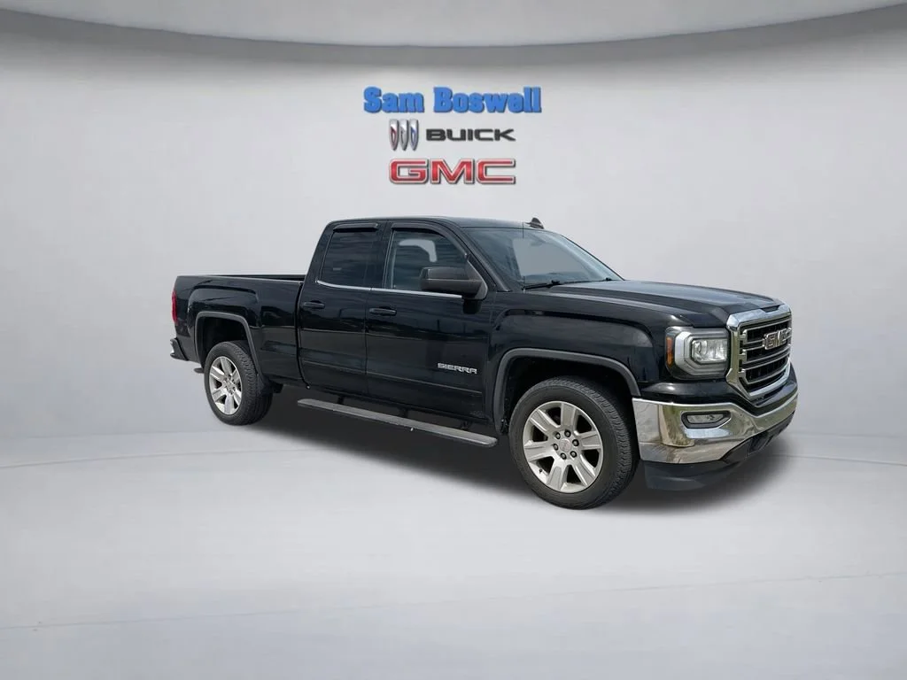 Used 2017 ONYX BLACK GMC SLE image 2