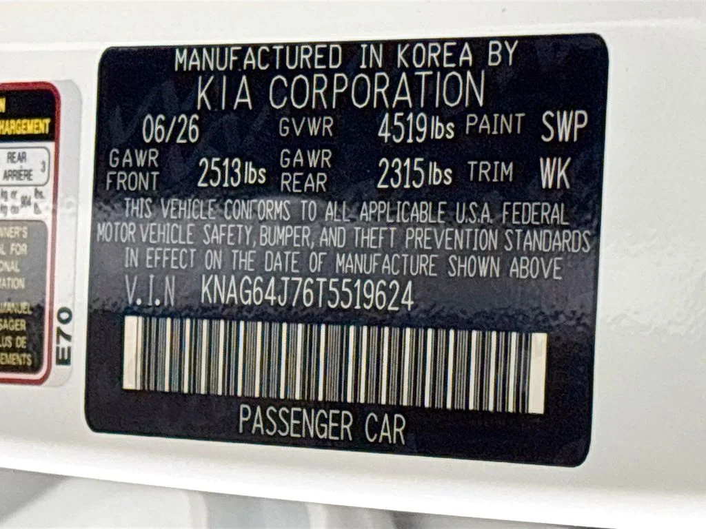 New 2026 Snow White Pearl Kia GT-Line AWD image 26