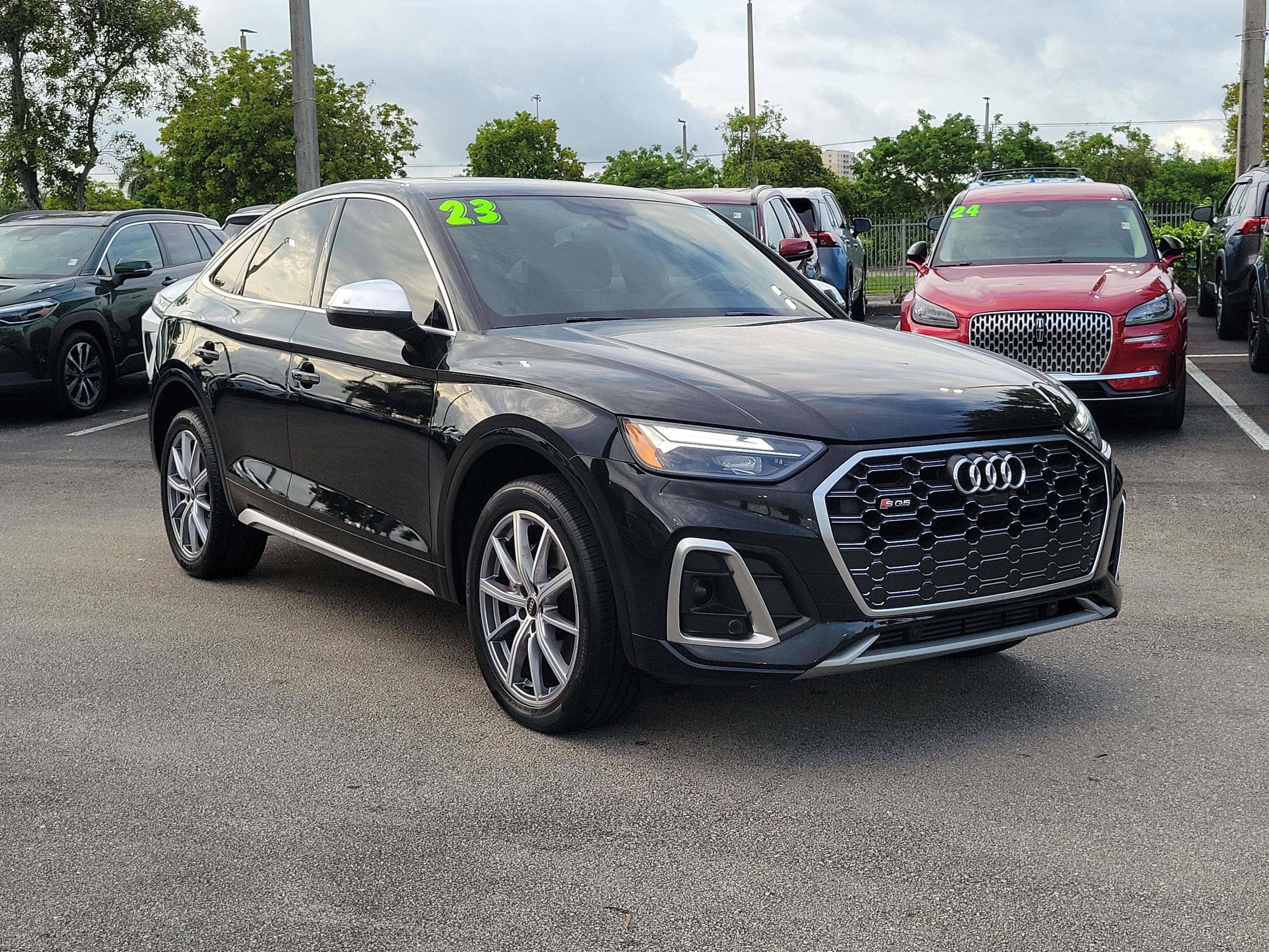 Used 2023 Black Metallic Audi Premium Plus image 3