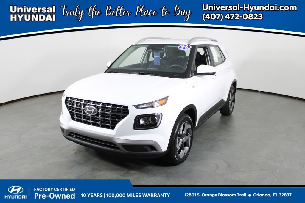 Certified Used 2026 White Hyundai SEL image 1