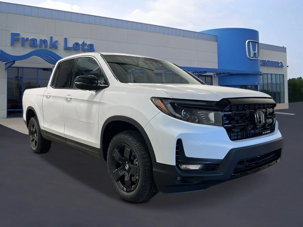 New 2026 Platinum White Honda Black Edition image 8