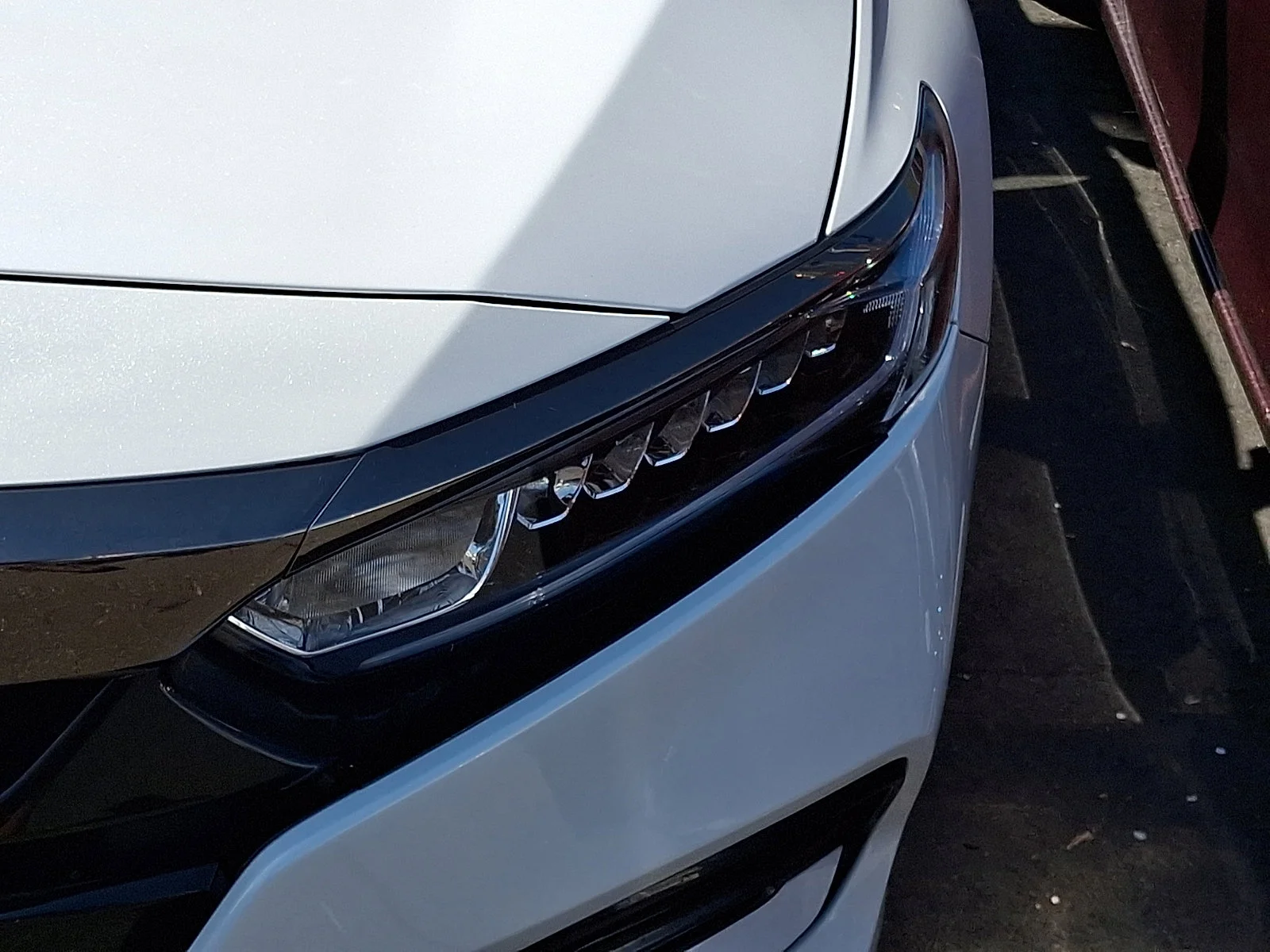 Used 2020 Platinum White Pearl Honda Sport image 7
