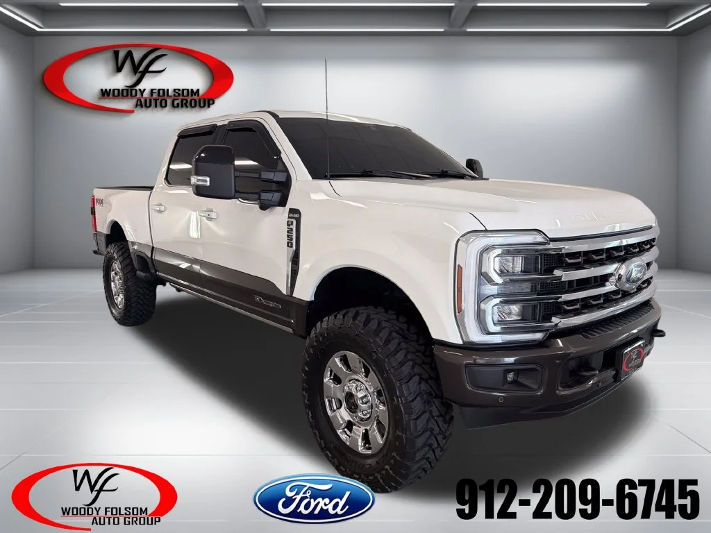 Used 2024 White Ford King Ranch image 1